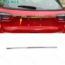 Tampa traseira de aço cromado tampa do porta-malas acabamento tira 1 peça para Jeep Compass 2017-2021 comprar usado  Enviando para Brazil