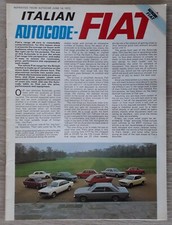 Fiat range 124 for sale  BOURNE