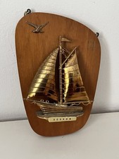 Vintage wandbild segelschiff gebraucht kaufen  Bremen