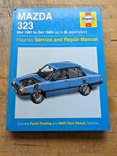 Mazda 323 haynes for sale  LITTLEHAMPTON