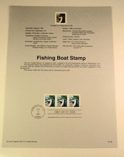 Usado, Capa de primeiro dia USPS página oficial de lembrança - # 2529 barco de pesca comprar usado Usado, Capa de primeiro dia USPS página oficial de lembrança - # 2529 barco de pesca comprar usado  Enviando para Brazil