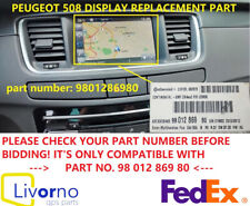 PEÇA DE REPOSIÇÃO DISPLAY LCD PEUGEOT 508 9801286980/98 012 869 80 NOVA!!! comprar usado  Enviando para Brazil