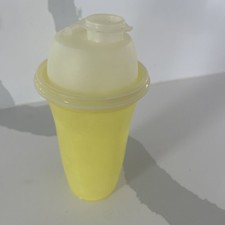 Shaker/misturador/misturador/misturador Tupperware Classic 16 oz ~ Amarelo/transparente ~ #844 comprar usado  Enviando para Brazil