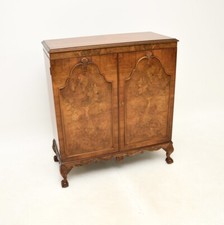 Antique burr walnut for sale  LONDON