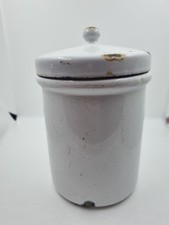 White vintage enamel for sale  LISKEARD