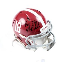 Mini capacete de futebol assinado por Nick Saban 18 - Futebol Alabama - Certificado de autenticidade Beckett comprar usado Mini capacete de futebol assinado por Nick Saban 18 - Futebol Alabama - Certificado de autenticidade Beckett comprar usado  Enviando para Brazil