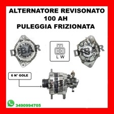 Alternatore 100ah puleggia usato  Bari
