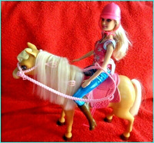 Barbie pferd tawny gebraucht kaufen  Hürth