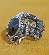 Anello serpente argento usato  Aprilia