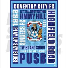 Coventry city word for sale  SUTTON COLDFIELD