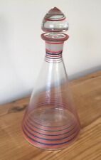 Vintage glass decanter for sale  FELIXSTOWE