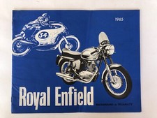 Royal enfield brochure for sale  LINCOLN
