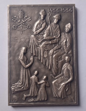 Medaille plaque argent d'occasion  Halluin