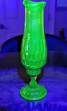 Green glass thumbprint for sale  Panama City