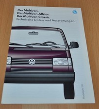 1994 volkswagen multivan d'occasion  Expédié en Belgium