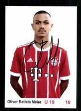 Oliver Batista Meier Autogrammkarte Bayern München U 19 2017-18 Original Sign comprar usado  Enviando para Brazil