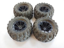 Usado, 4x Powerhobby? Pneus off-road Monster Truck Knobby em escala 1/10 com selo de rodas sextavadas de 12 mm comprar usado  Enviando para Brazil