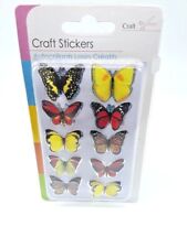 Butterfly stickers 3d for sale  WALTHAM CROSS