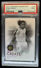 2022-23 Futera Unique World Football Ronaldinho Ruby #1/10 PSA 9 comprar usado  Enviando para Brazil