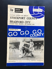 Stockport county bradford for sale  CHISLEHURST