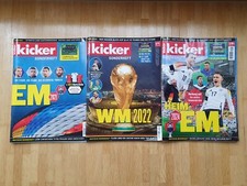 Kicker sonderhefte wm gebraucht kaufen  München