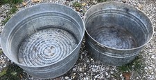 Galvanized metal round for sale  Sorento