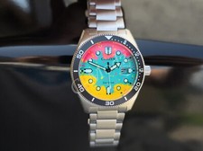 Hand-painted Citizen Candy watch - Customized Citizen AW1760 Unique Timepiece . comprar usado  Enviando para Brazil
