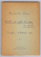 Saba umberto quello usato  Italia