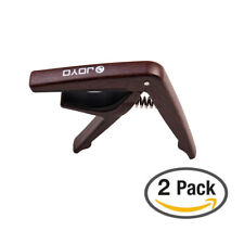 JOYO 2Pack Guitarra Capo Clipe Acústico Braçadeira de Instrumento de Cordas de Guitarra + Escolha Grátis, usado comprar usado  Enviando para Brazil