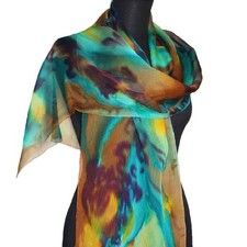 Seidenschal unikat seidenmaler gebraucht kaufen Seidenschal unikat seidenmaler gebraucht kaufen  Bremen