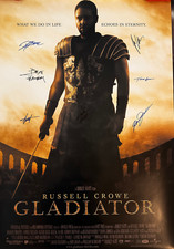 Signed collectible gladiator for sale  Miami