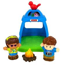 Lote de 2 bonecos Fisher-Price Little People Going Camping Tent Red Bird Campfire  comprar usado  Enviando para Brazil