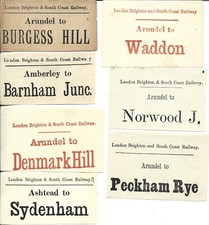 Railway luggage labels for sale  STRATFORD-UPON-AVON