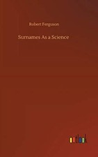 Surnames science ferguson for sale  ROSSENDALE