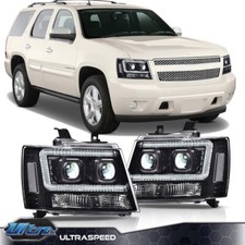 Faróis de projetor LED duplo adequados para Chevy Avalanche Tahoe Suburban 2007-2014 comprar usado  Enviando para Brazil