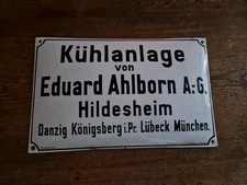 Altes riginal emaileschild gebraucht kaufen  Langelsheim