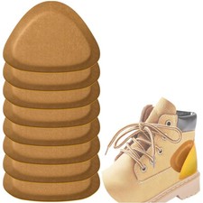 4 pares de botas de couro inserções de salto alças almofadas forro almofadas marrom para mulheres/homens comprar usado  Enviando para Brazil
