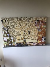 Gustav klimt canvas for sale  BEAWORTHY