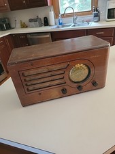 Raro VINTAGE AMERICANO BOSCH Estojo de Madeira RÁDIO TUBO Modelo 605 - Liga Como Está comprar usado  Enviando para Brazil