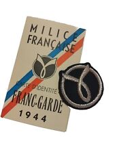 Insigne brodé cannetille d'occasion  France