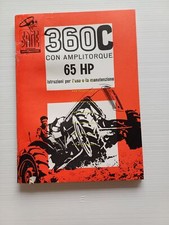 SAME 360 C - 360 C D.T 1964 trattore manuale uso manutenzione italiano originale na sprzedaż  Wysyłka do Poland