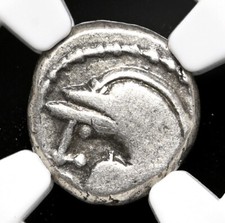 CELTIC, Aedui/Lingones. Século I a.C. Quinarius de prata, Kaletedou, NGC fino comprar usado  Enviando para Brazil