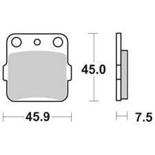 2bc439362c pastiglia freno usato  Italia