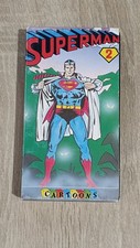 Vhs cartoons superman usato  Roma
