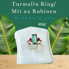 Eleganter turmalin ring gebraucht kaufen  Berlin