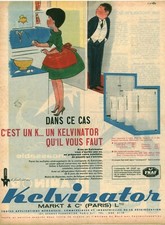 Publicité ancienne réfrigér d'occasion  France