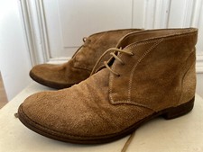 Beige wildlederschuhe cvon gebraucht kaufen  Berlin