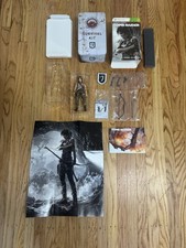 Tomb Raider Edição de Colecionador Kit de Sobrevivência Figura Promocional Cartaz Livro de Arte Patches comprar usado  Enviando para Brazil