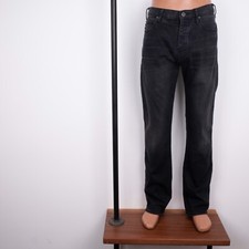Calça jeans masculina EMPORIO ARMANI preta/cinza elástica ajuste reto tamanho 32/185cm comprar usado Calça jeans masculina EMPORIO ARMANI preta/cinza elástica ajuste reto tamanho 32/185cm comprar usado  Enviando para Brazil