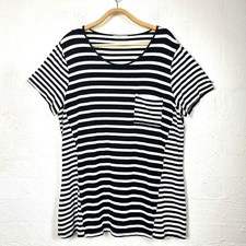 Blusa REGATTA Feminina Tamanho S Listra Preta/Branca Malha Elástica Manga Curta Bolso comprar usado  Enviando para Brazil